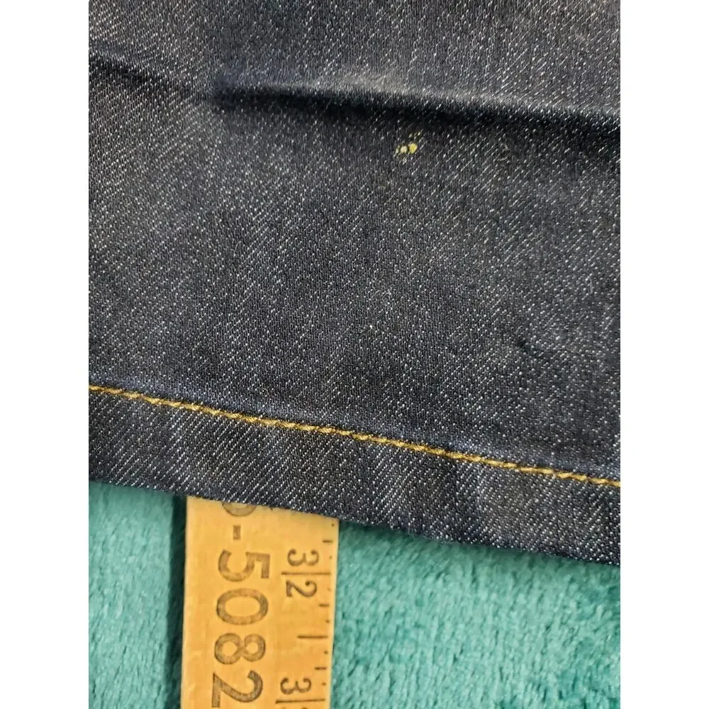 Loft Jeans Size 10 Women Blue Pants Denim Stretch Mid Rise Curvy Flared Wide Leg